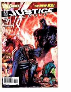 Lot Of 5 Justice League DC Comic Books # 5 6 7 8 9 1st Prints Batman Flash TW61 