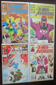 X-Men and the Avengers set #:1-4 6.0 FN (1987)