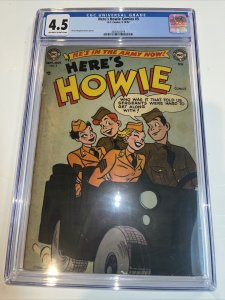Here’s Howie (1952) # 5 (CGC 4.5)  Naughty Cover • Census=3 Highest Grade