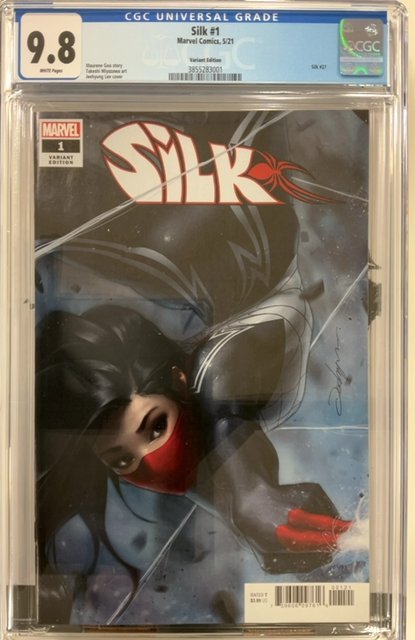 Silk #1 Lee Cover A (2021) CGC 9.8