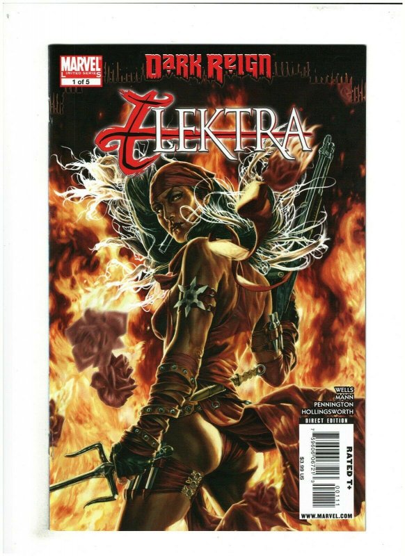 Dark Reign: Elektra #1 NM- 9.2 Marvel Comics 2009 759606067213