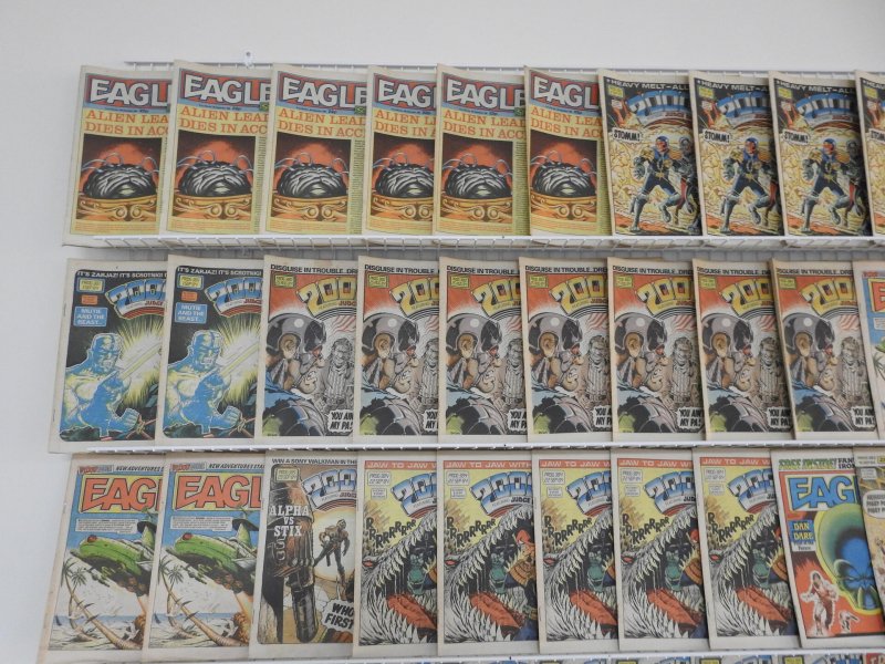 Huge Lot 170+ W/ 2000 AD, Eagle & Scream!! Avg FN Condition!