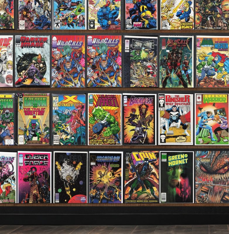 Huge Lot 140+ Comics with X-Factor, Stormwatch, Brigade, Deathmate & More!