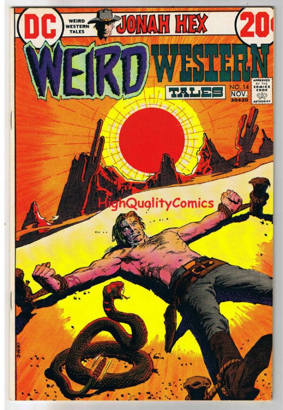 WEIRD WESTERN #14, VF+, Jonah Hex, Alex Toth, 1972,  more JH in store