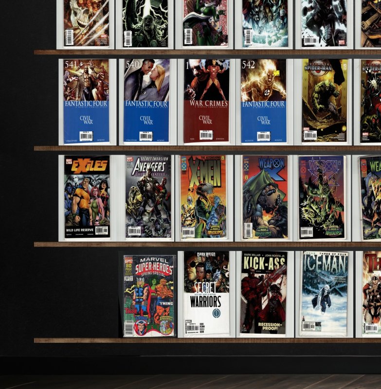 Huge Lot 140+ Comics with Captain America, Thor, The Ultimates 2 & More!