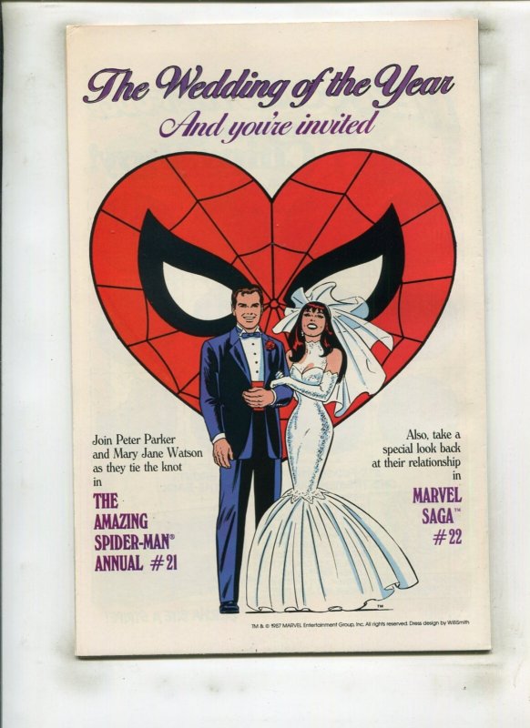 DAREDEVIL #246 (9.2) ONE CHANCE IN HELL'S KITCHEN!! 1987