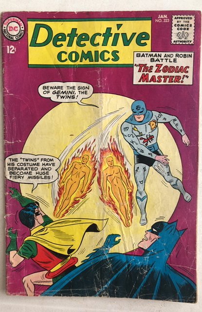 Detective Comics #323 (1964)reader top staple pull