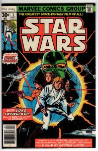 Star Wars #1 Second Print 30-Cent Cover (1977) 8.0 VF 410