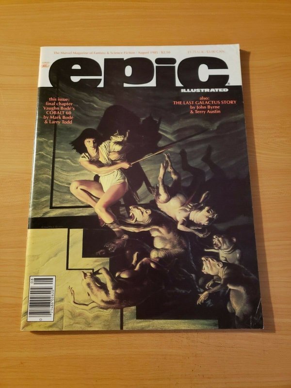 Epic illustrated #31 ~ NEAR MINT NM ~ August 1985 Marvel Magazine