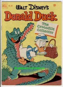 DONALD DUCK #348, FN, Dell, 1951, Carl Barks, Crocodile , Walt Disney