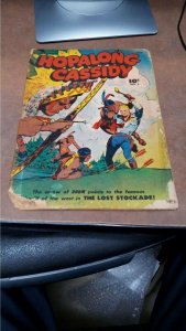 Golden Age comic Hopalong Cassidy #9 1947 with Mary Marvel comic ad, by Fawcett