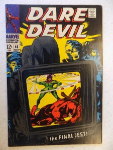 DAREDEVIL # 46 MARVEL SILVER FEAR ACTION ADVENTURE