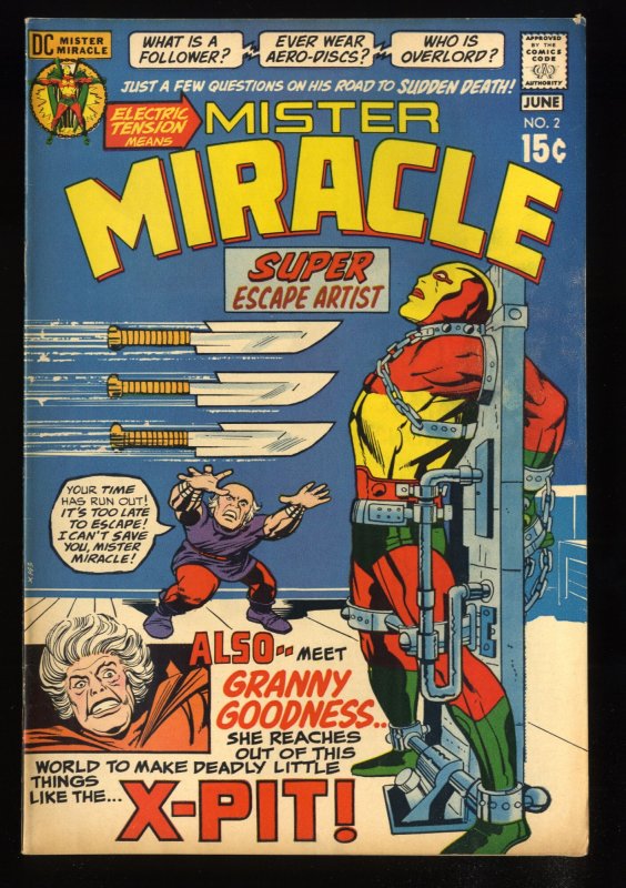 Mister Miracle #2 FN- 5.5 1st Granny Goodness!