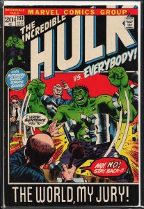 The Incredible Hulk #153 (1972) Hulk