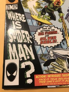 THE AMAZING SPIDER-MAN #279 : Marvel 8/86 VF-; Silver Sable