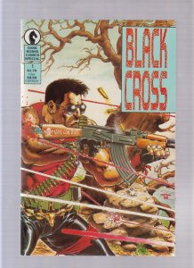 Black Cross Special #1 - Chris Warner Cover! (9.0/9.2) 1988