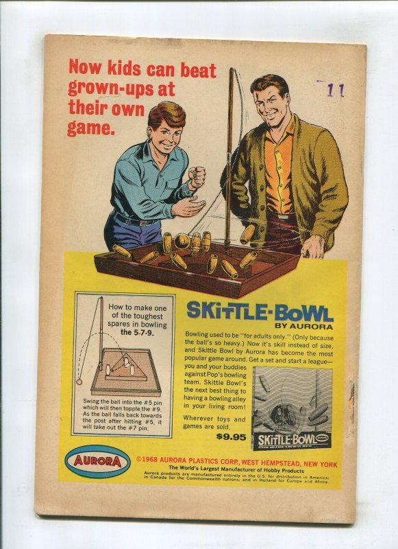 SUPERBOY #153 (4.0) COSMIC INVADERS 1969