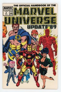 Official Handbook of the Marvel Universe #4 (1989) VF-