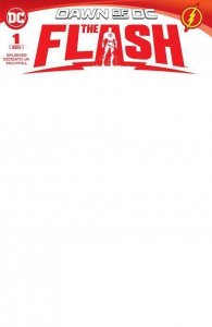Flash #1 Cvr E Blank Card Stock Var DC Comics Comic Book