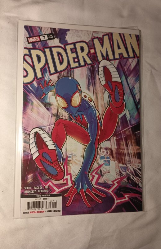Spider-Man #7 Third Print Cover (2023)