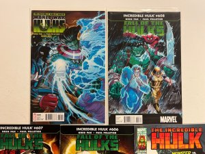 5 Hulk Marvel Comic Books # 605 606 607 608 609 Defenders Spiderman 26 JS35
