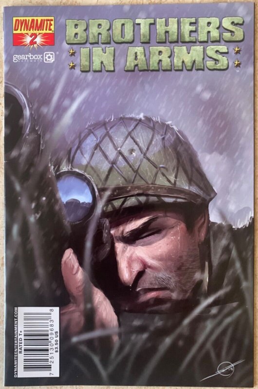 BROTHERS IN ARMS 1-4 + VARIANT OF ISSUE 2 | DYNAMITE 2008 | COMPLETE SERIES