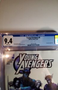 Young Avengers #6 CGC 9.4