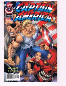 Captain America #2 VF Marvel Comics Comic Book Liefeld 1996 DE18
