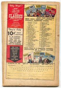 Classics Illustrated #61 HRN 62- WOMAN IN WHITE- edition 1B G+