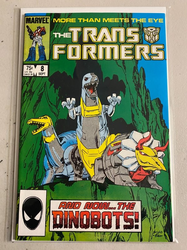 Transformers #8 direct 1st printing 6.0 (1985)