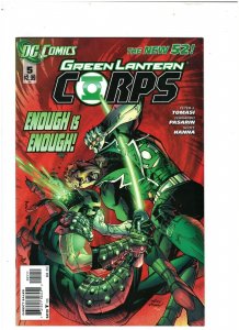 Green Lantern Corps #5 DC New 52 2012 John Stewart Guy Gardner NM- 9.2