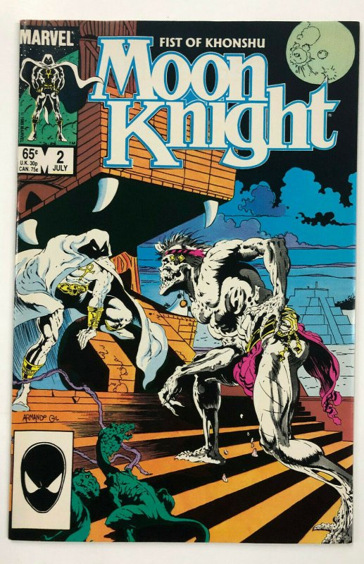 MOON KNIGHT Fist of Khonshu 2 (July 1985) 1st App Arthur Harrow Disney VF-NM