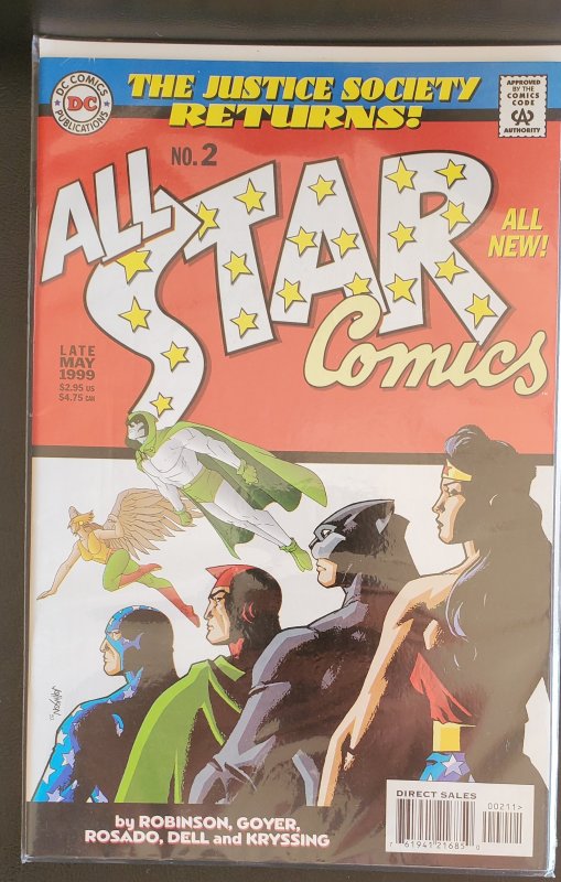 All Star Comics #2 Direct Edition (1999)