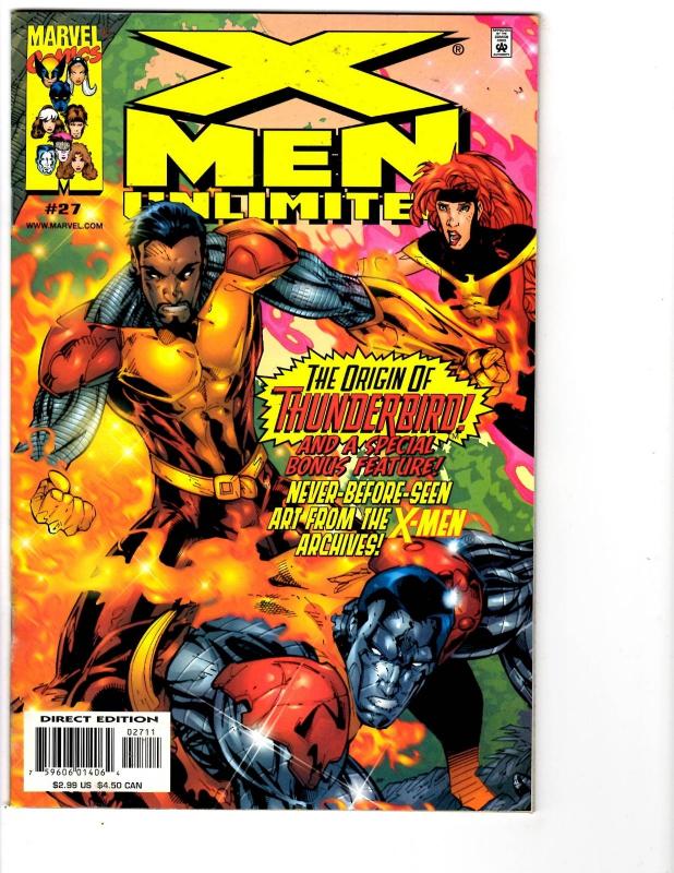 3 X-Men Unlimited Marvel Comic Books # 27 28 29 Deadpool Bishop Gambit BH29