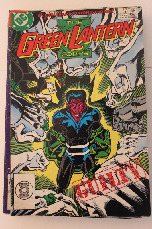 The Green Lantern Corp  222 7-0-fn-vf