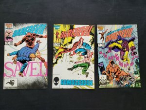 DAREDEVIL 3PC (FN/OB) SAVED, ARMAGEDDON, MADCAP'S ON THE LOOSE 1986