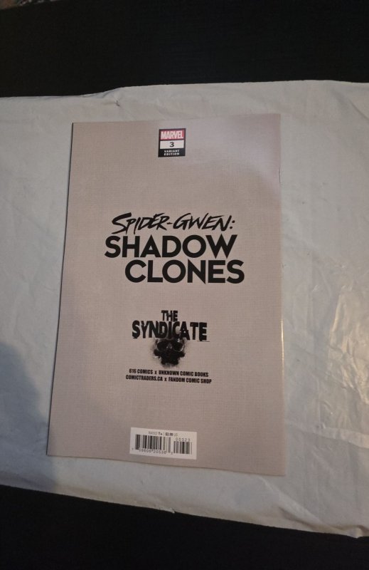 Spider-Gwen: Shadow Clones #3 Quah Virgin Cover (2023)