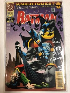 Detective Comics (1993) # 668 (NM) Signed Graham Nolan Scott Hanna Chuck Dixon 