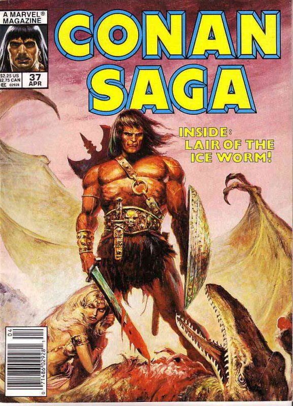 Conan Saga #37 VG ; Marvel | low grade comic