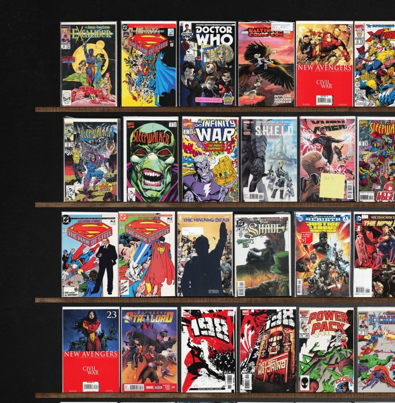 Huge Lot 150+ Comics with Harley Quinn, Sleepwalker, Forever Evil & More!