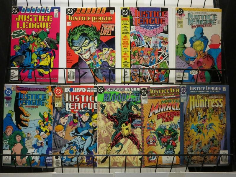 JUSTICE LEAGUE 1987 ANN  1-7SP 1-2