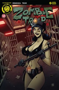 ZOMBIE TRAMP #27 TROM CVR C CAGED HEAT (2016)