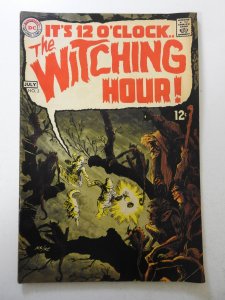 The Witching Hour #3 (1969) GD/VG Condition moisture stain