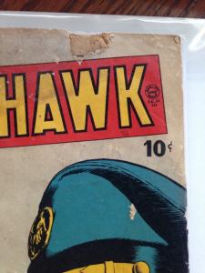 Blackhawk 27 Fair Golden Age Quality COmics Group Reader/Filler copy