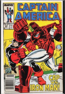 Captain America #341 (1988) Captain America [Key Issue]