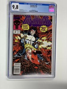 Punisher 50 cgc 9.8 wp newsstand edition marvel 1991