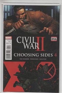 CIVIL WAR II CHOOSING SIDES (2016 MARVEL) #4 CVR A JIM CHEUNG