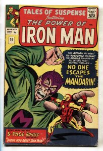 TALES OF SUSPENSE #55 UK variant comic book 1964-IRON MAN/MANDARIN