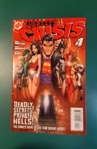 Identity Crisis #1 Fourth Print Cover (2004) NM