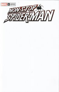 Non-Stop Spider-Man #1 Blank Cover (2021) Spider-Man